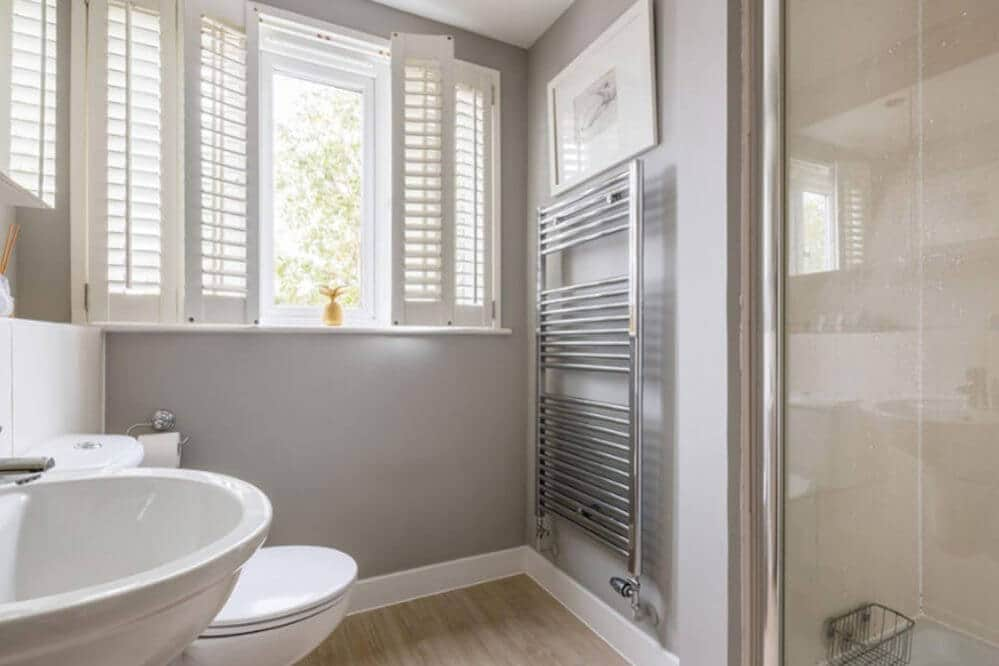 Bathroom Full Height Shutters